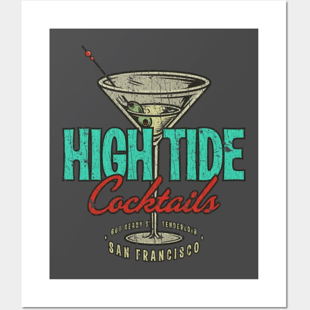 High Tide Cocktails 1971 Wall Art by JCD666
